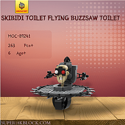 MOC Factory 89241 Skibidi Toilet Flying Buzzsaw Toilet