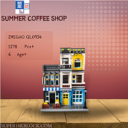 ZHEGAO QL0934 Summer Coffee Shop