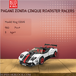 MOULD KING 13105 Pagani Zonda Cinque Roadster Racers
