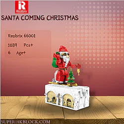 REOBRIX 66001 Santa Coming Christmas