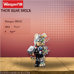 Wangao 188011 Thor Bear Brick