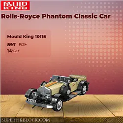 MOULD KING 10115 Rolls-Royce Phantom Classic Car