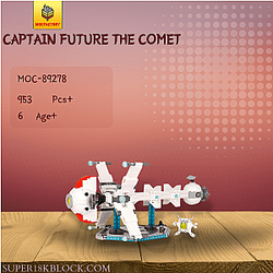 MOC Factory 89278 Captain Future The Comet