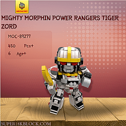 MOC Factory 89277 Mighty Morphin Power Rangers Tiger Zord