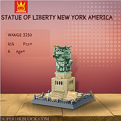 WANGE 3210 Statue of Liberty New York America