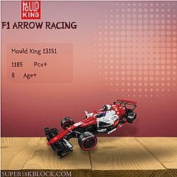 MOULD KING 13151 F1 Arrow Racing