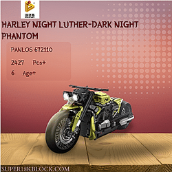 PANLOSBRICK 672110 Harley Night Luther-Dark Night Phantom