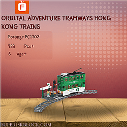 Forange FC1702 Orbital Adventure Tramways Hong Kong Trains