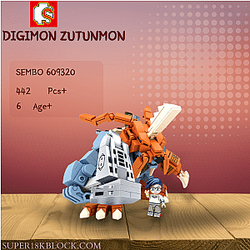 SEMBO 609320 Digimon Zutunmon