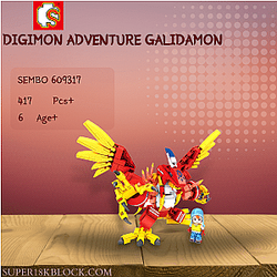 SEMBO 609317 Digimon Adventure Galidamon