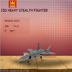 WANGE 4003 J20 Heavy Stealth Fighter
