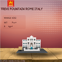 WANGE 4212 Trevi Fountain Rome Italy