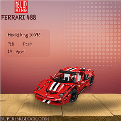 MOULD KING 10076 Ferrari 488