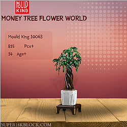 MOULD KING 10063 Money Tree Flower World