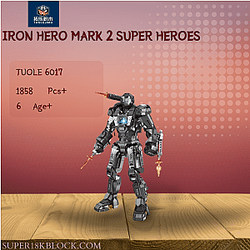TUOLE 6017 Iron Hero Mark 2 Super Heroes