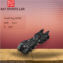 MOULD KING 10058 Bat Sports Car