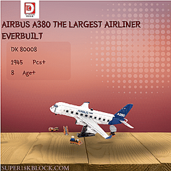 DK 80008 Airbus A380 The Largest Airliner Everbuilt