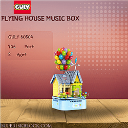 GULY 60504 Flying House Music Box