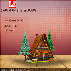 MOULD KING 16053 Cabin In The Woods