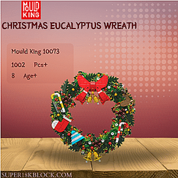 MOULD KING 10073 Christmas Eucalyptus Wreath