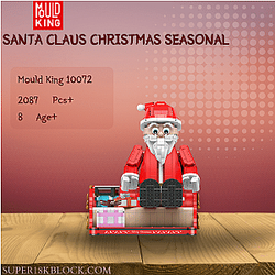 MOULD KING 10072 Santa Claus Christmas Seasonal