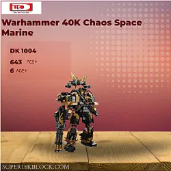 DK 1004 Warhammer 40K Chaos Space Marine