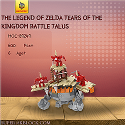 MOC Factory 89249 The Legend of Zelda Tears of the Kingdom Battle Talus
