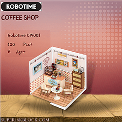 Robotime DW001 Coffee Shop