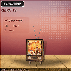 Robotime AMT01 Retro TV