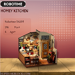 Robotime DG159 Homey Kitchen