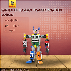 MOC Factory 89296 Garten of Banban Transformation Banban