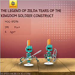 MOC Factory 89294 The Legend of Zelda Tears of the Kingdom Soldier Construct