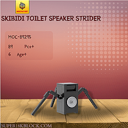 MOC Factory 89295 Skibidi Toilet Speaker Strider