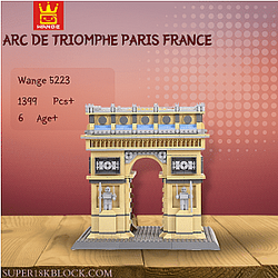 WANGE 5223 Arc de Triomphe Paris France