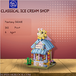 Pantasy 56008 Classical Ice Cream Shop