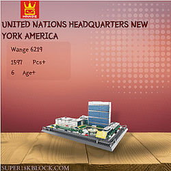 WANGE 6219 United Nations Headquarters New York America
