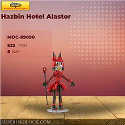 MOC Factory 89090 Hazbin Hotel Alastor