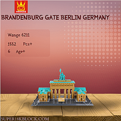 WANGE 6211 Brandenburg Gate Berlin Germany