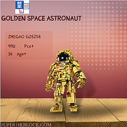 ZHEGAO GZ6256 Golden Space Astronaut