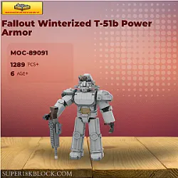 MOC Factory 89091 Fallout Winterized T-51b Power Armor