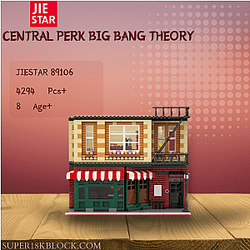JIESTAR 89106 Central Perk Big Bang Theory