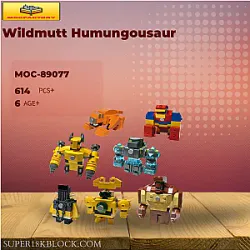 MOC Factory 89077 Wildmutt Humungousaur