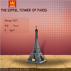 WANGE 5217 The Eiffel Tower of Paris