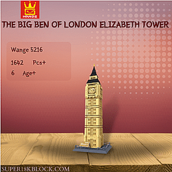 WANGE 5216 The Big Ben of London Elizabeth Tower