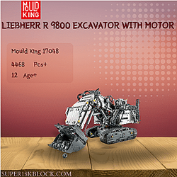 MOULD KING 17048 Liebherr R 9800 Excavator With Motor