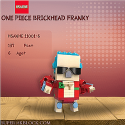 HSANHE 11001-6 One Piece Brickhead Franky