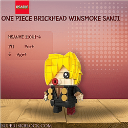 HSANHE 11001-4 One Piece Brickhead Winsmoke Sanji