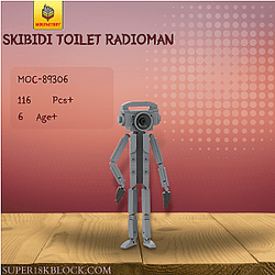 MOC Factory 89306 Skibidi Toilet Radioman