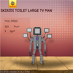 MOC Factory 89312 Skibidi Toilet Large TV Man