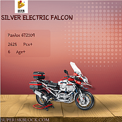 PANLOSBRICK 672109 Silver Electric Falcon